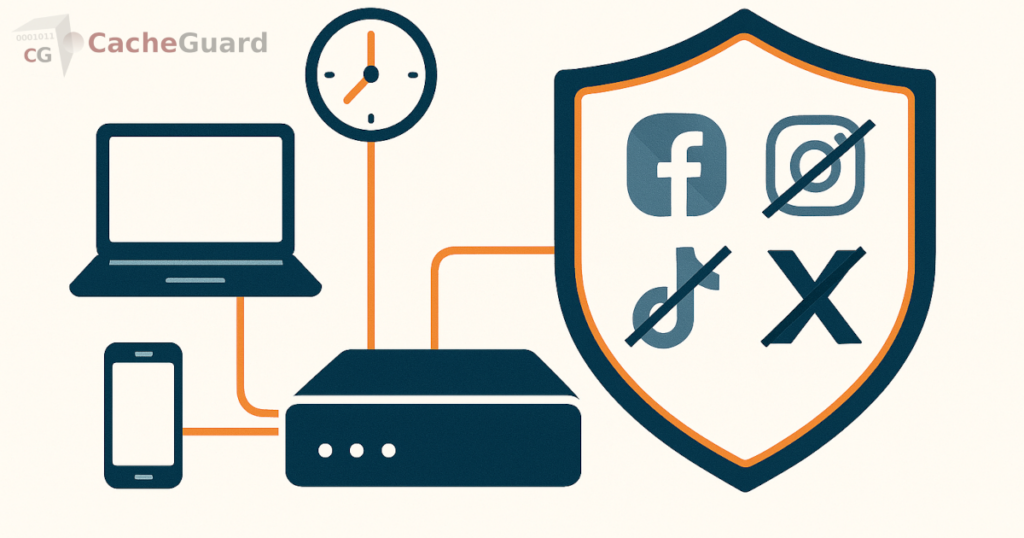 Block Social Media at Work with CacheGuard