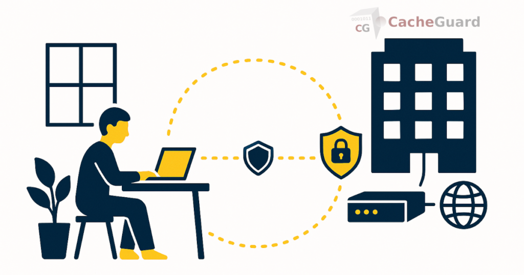 Network Security for Remote Workers with CacheGuard