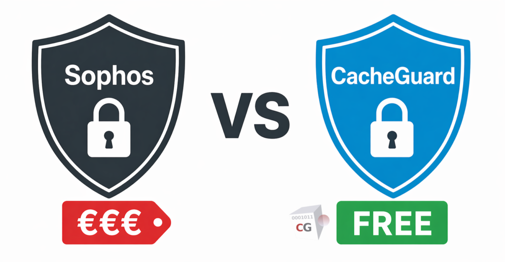 CacheGuard a Sophos Alternative