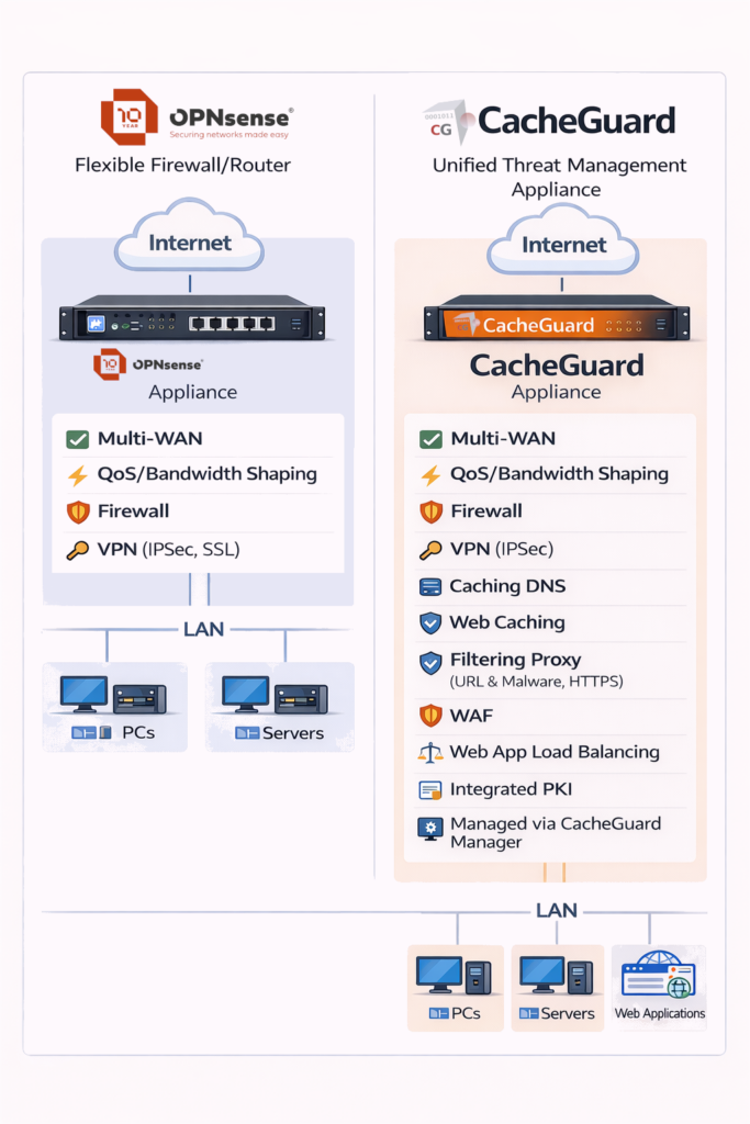 CacheGuard - An OPNsense Alternative
